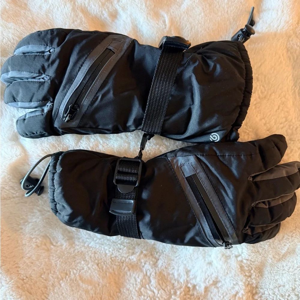 Champion Black Insulated Winter Gloves